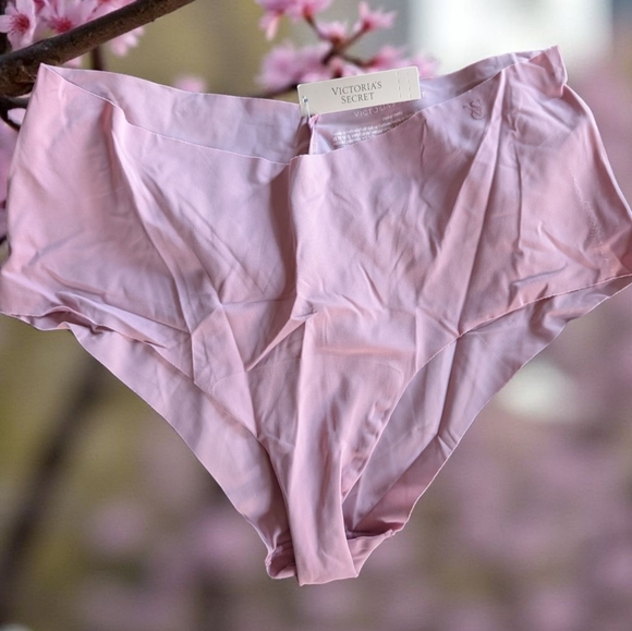 Victoria’s Secret No-Show Strappy Cheeky Panty Bikini Pink Size L (New) - Picture 5 of 5
